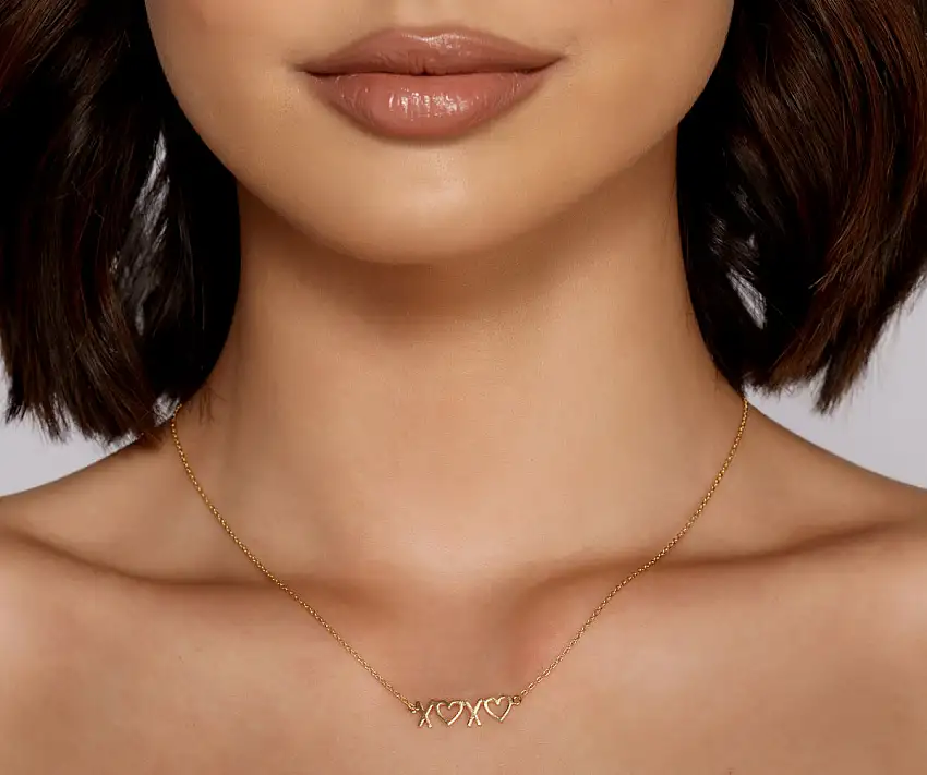 XOXO Charm Necklace