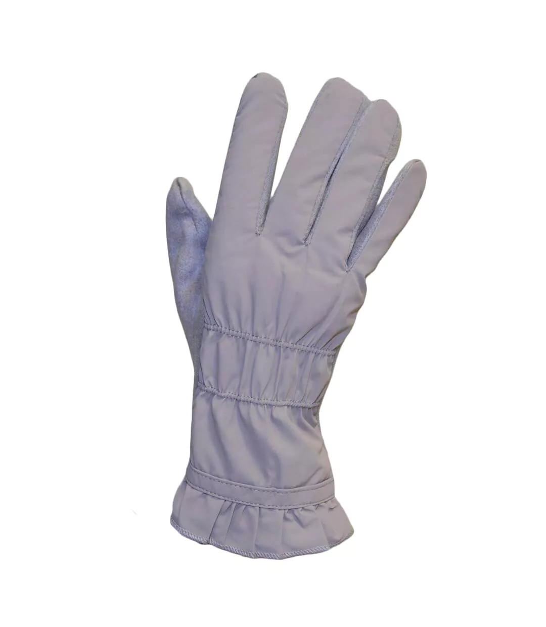 Womens/ladies Touchscreen Gloves Grey Handy Glove