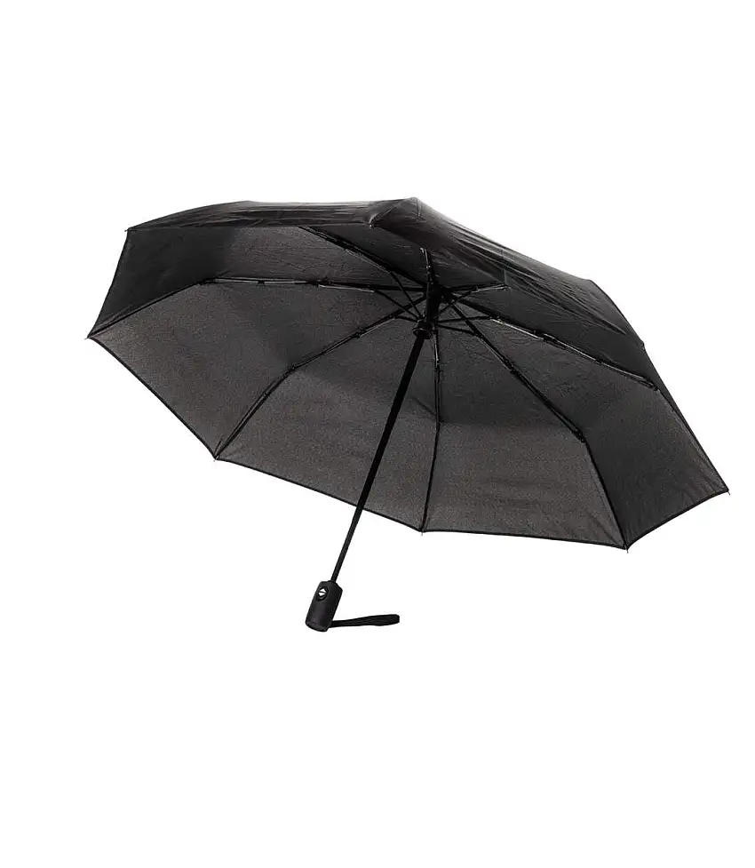Aware Automatic Folding Umbrella One Size Black Swiss Peak