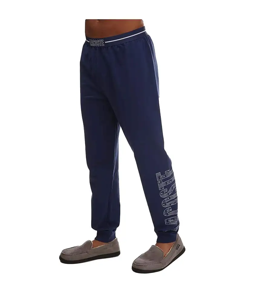 Mens Lounge Pyjama Bottoms Navy Lacoste