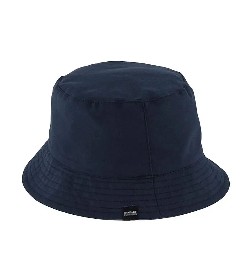Mens Camdyn Reversible Bucket Hat Navy Coronet Blue Regatta