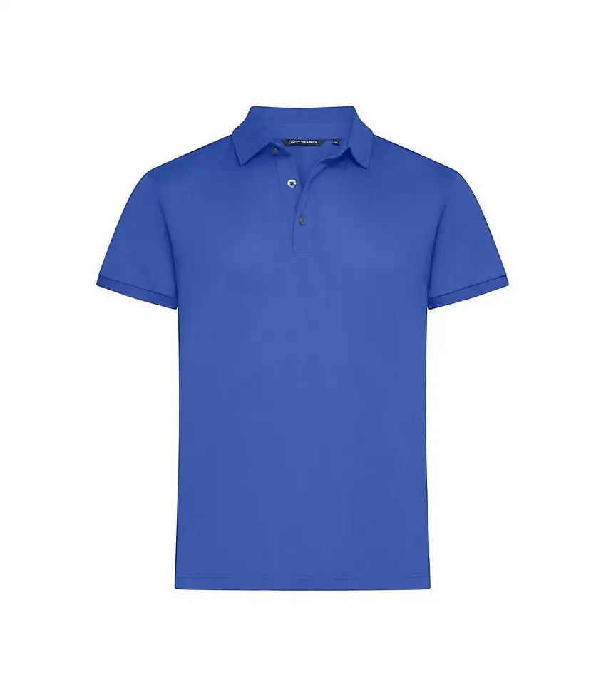 Mens Virtue Polo Shirt Royal Blue Cutter & Buck