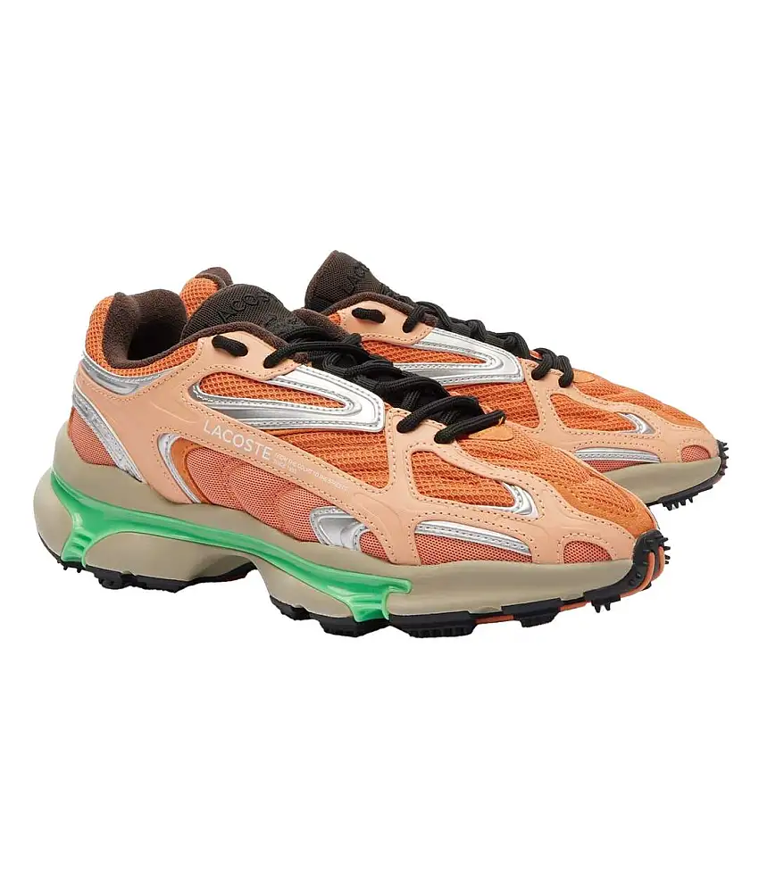 Mens L003 2k24 Trainers Orange Green Lacoste