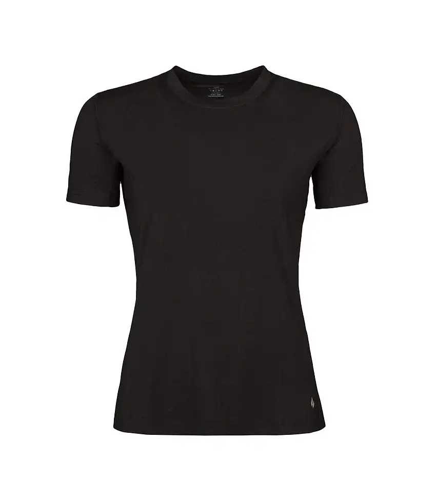 Warm Fleece-Lined Short Sleeve Thermal T-Shirt for Women - Winter Baselayer