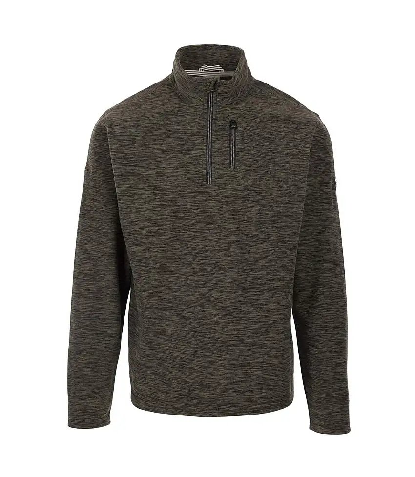 Mens Farnworth At100 Fleece Top Dark Vine Trespass