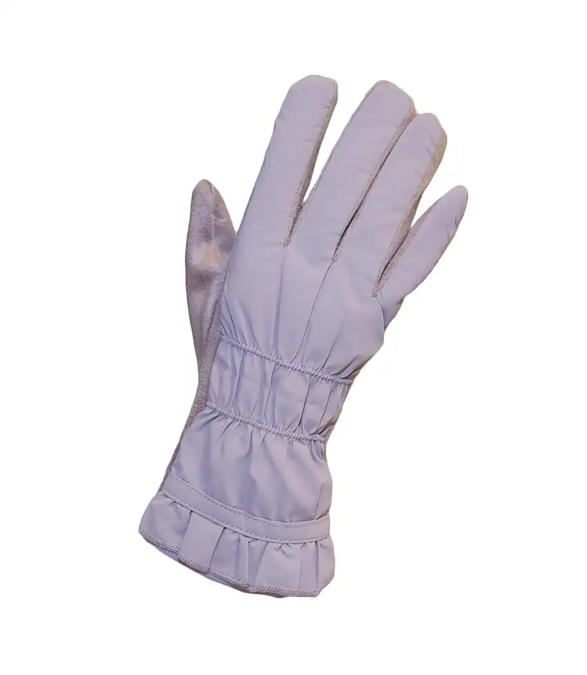 Womens/ladies Touchscreen Gloves Beige Handy Glove