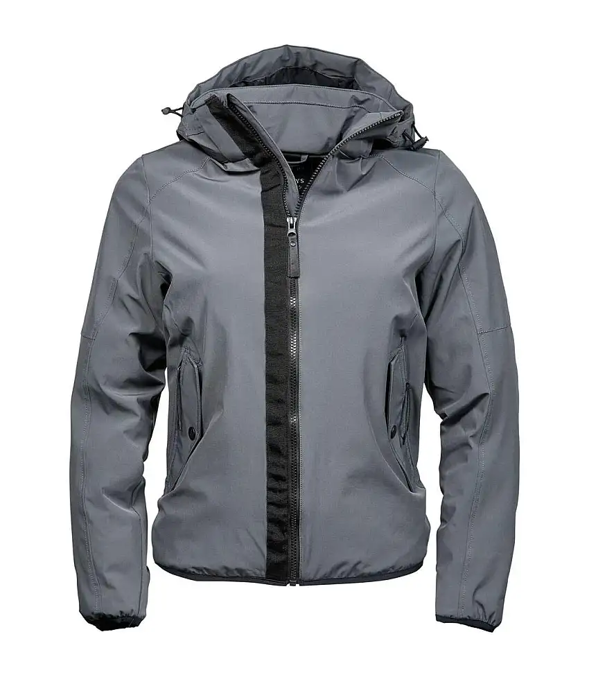 Womens/ladies Urban Adventure Padded Jacket Space Grey Tee Jays