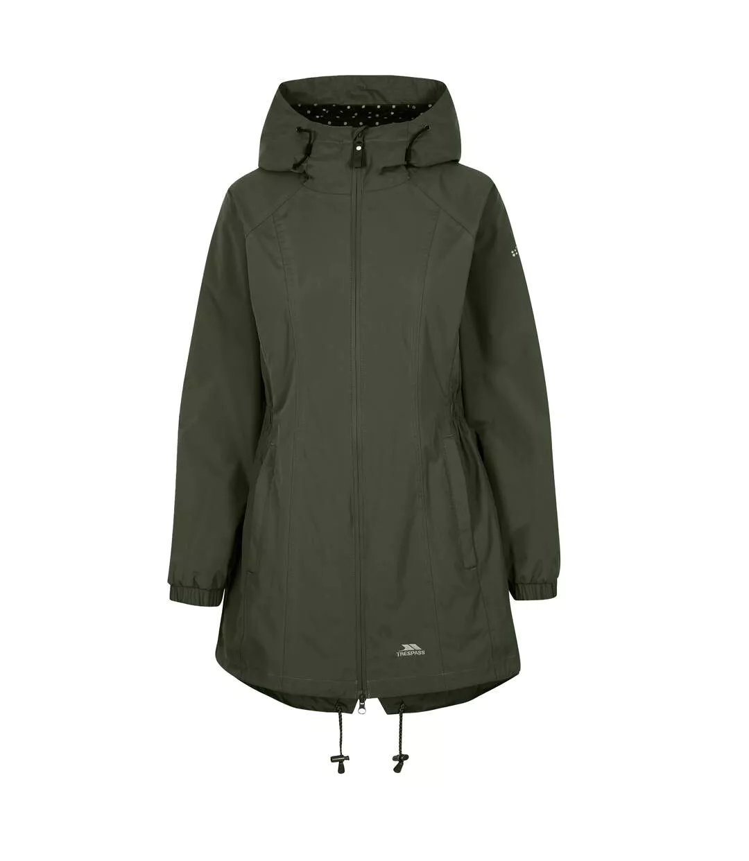 Womens/ladies Waterproof Shell Jacket Spruce Green Trespass