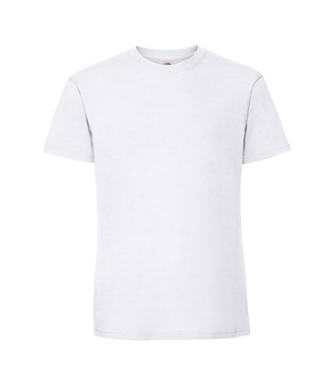 Mens Iconic Premium Ringspun Cotton T-shirt White Fruit Of The Loom