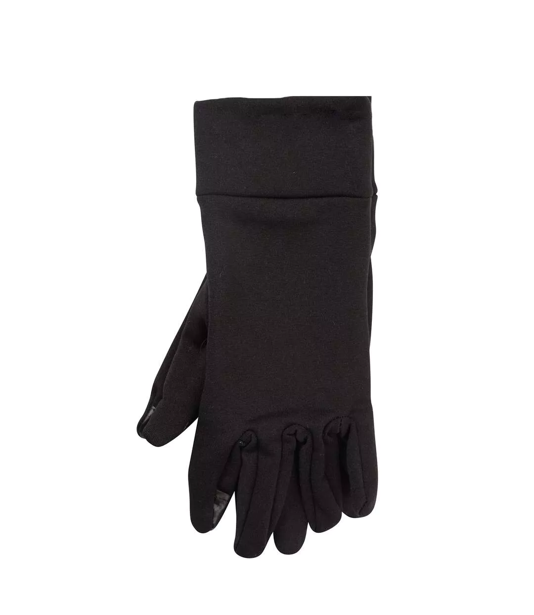 Womens/ladies Touch Screen Lined Gloves Black Mountain Warehouse