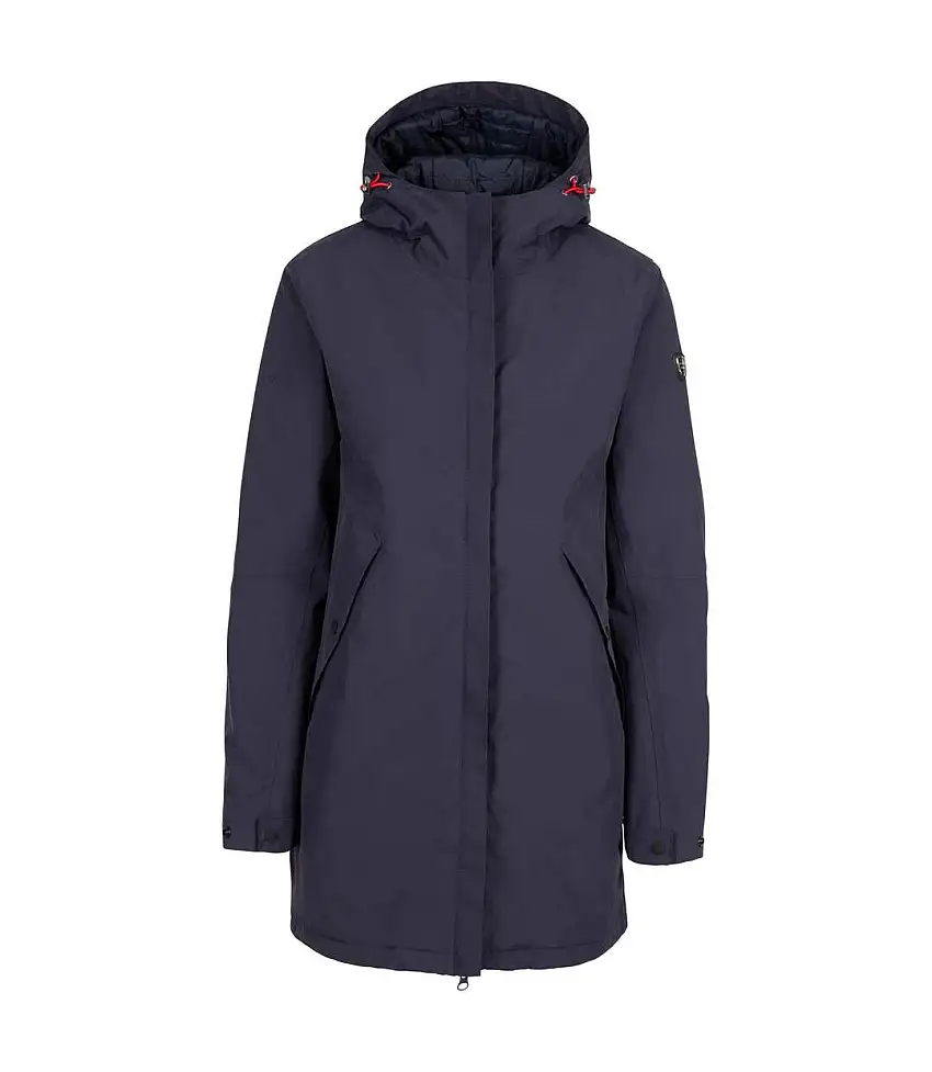 Womens/ladies Overcast Tp75 Waterproof Jacket Navy Trespass
