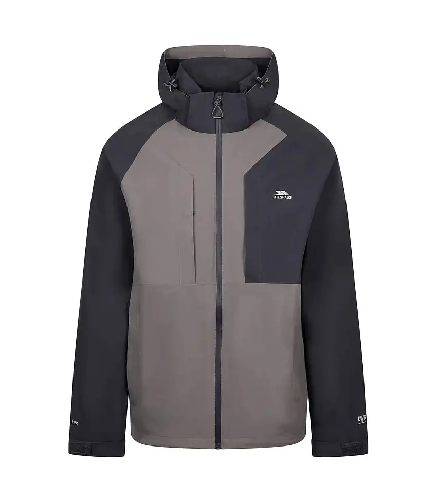Mens Fala Outdoor Jacket Storm Grey Trespass