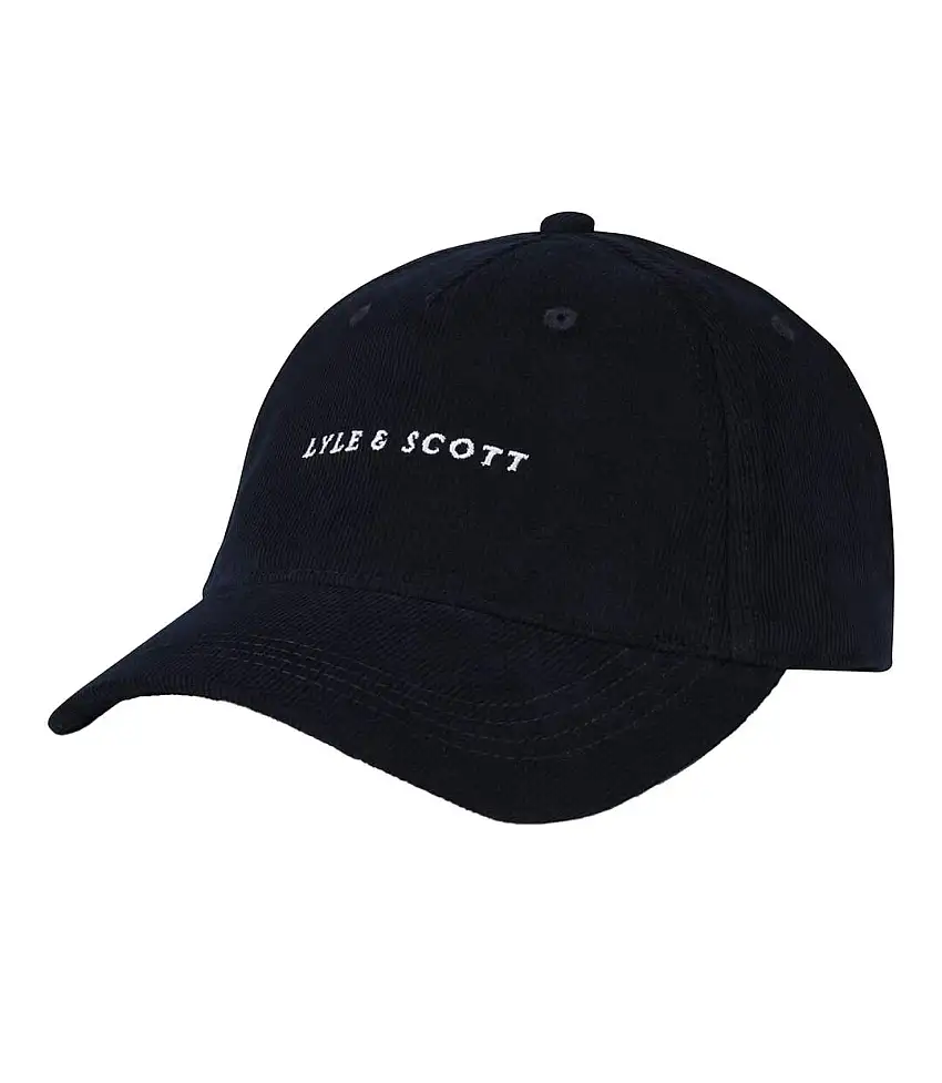 Embroidered Logo Baseball Cap Navy Lyle & Scott