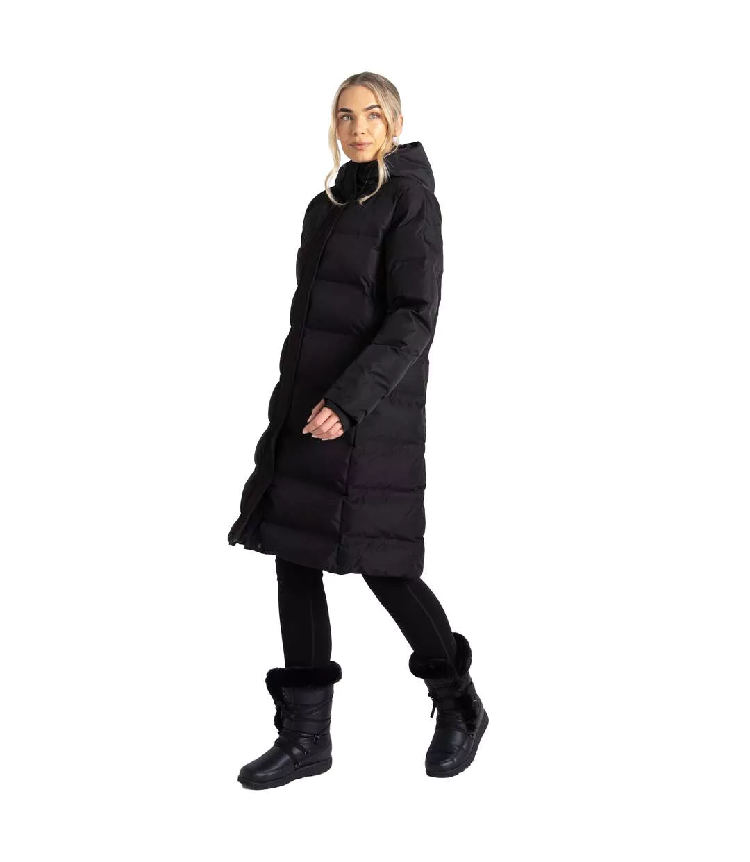 Womens/ladies Wander Padded Jacket Black Dare 2B