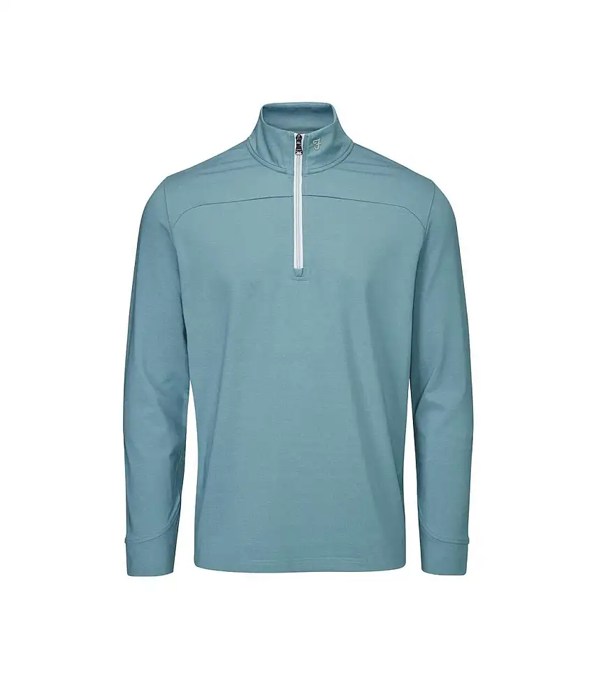 Mens Hayes Midlayer Teal Hue Farah