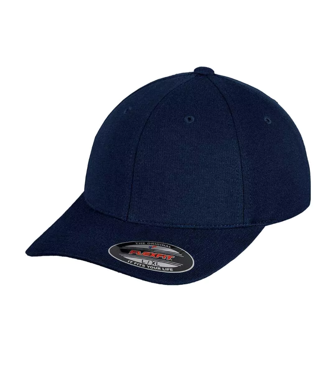 Mens Classic 5 Panel Jockey Cap Navy Yupoong