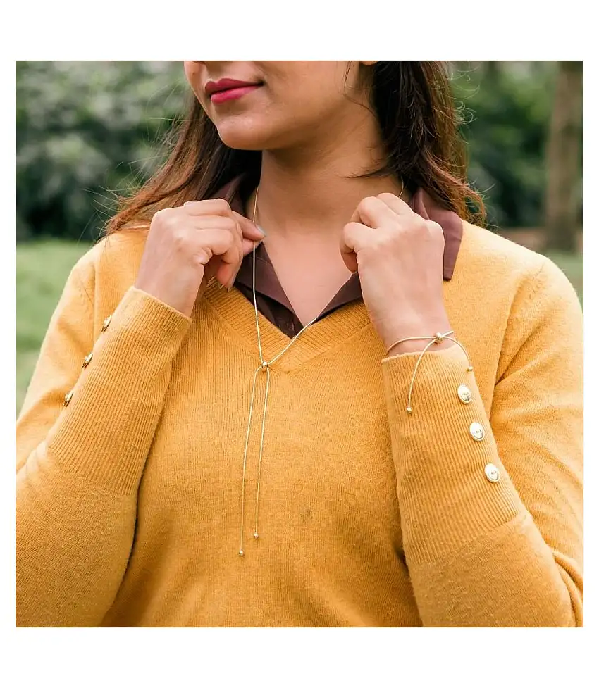 925 Sterling Silver Bow Knot Slider Snake Chain Adjustable Necklace