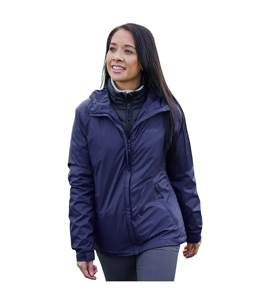 Womens/ladies Torrent Waterproof Jacket Blue Mountain Warehouse