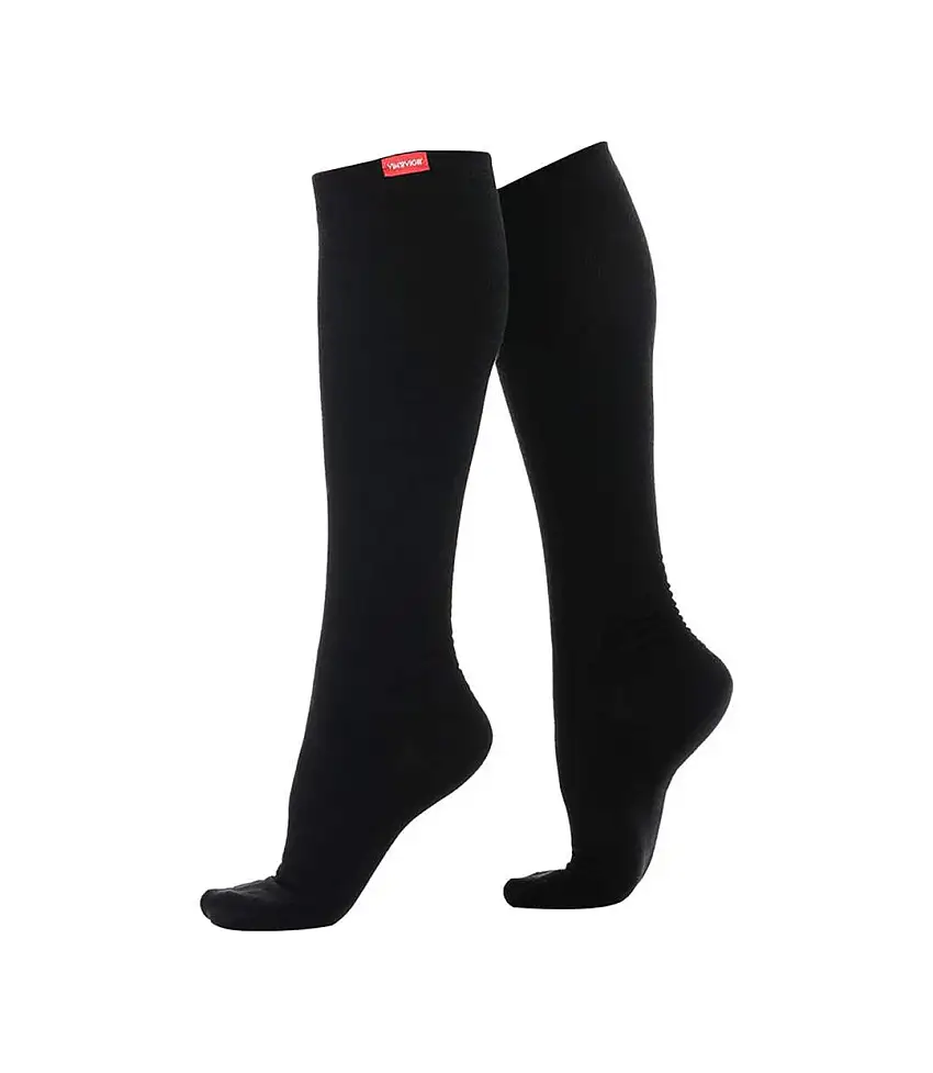 1 Pack Cotton Graduated Compression Socks | 15-20 mmHg