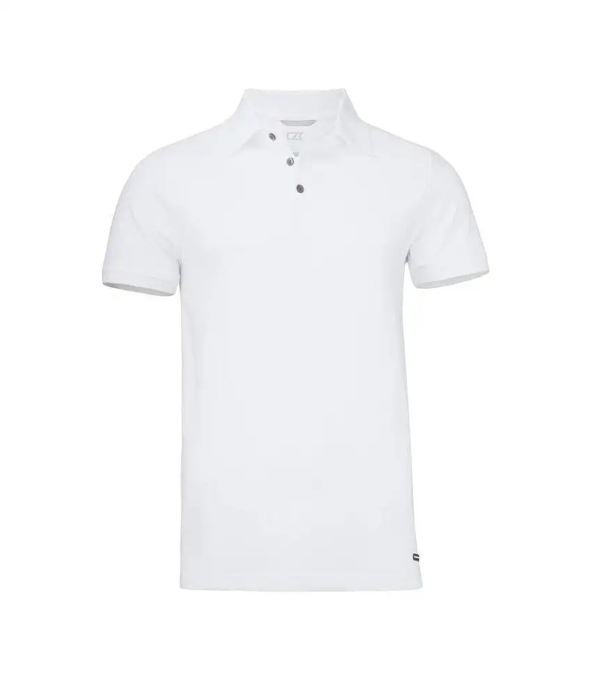 Mens Advantage Polo Shirt White Cutter & Buck