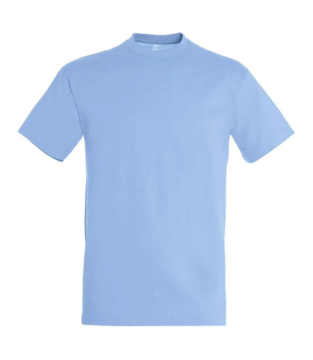 Mens Regent Short Sleeve T-shirt Sky Blue SOLS