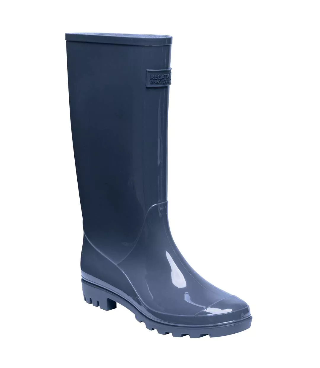 Womens/ladies Wenlock Wellingtons Dark Denim Regatta