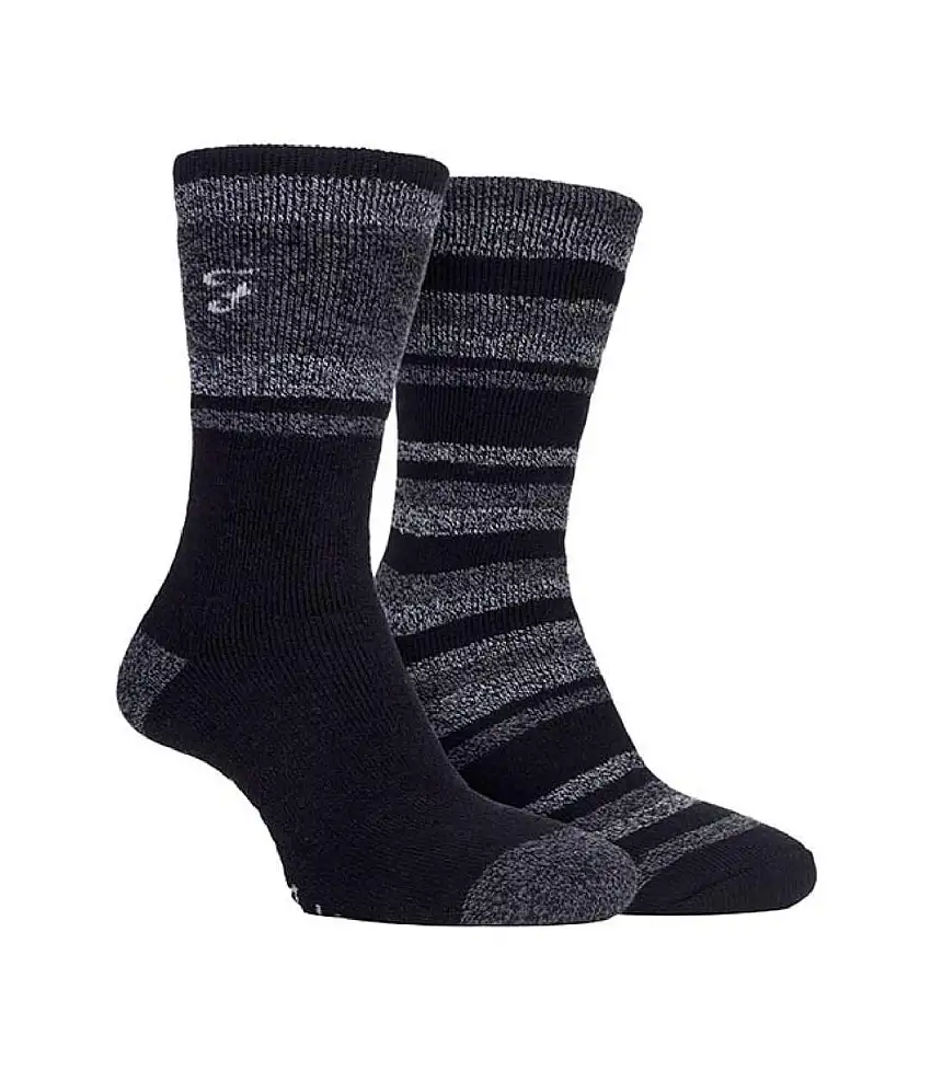2 Pack Mens Thermal Walking Socks | Great for Outdoor Winter Trekking & Hiking
