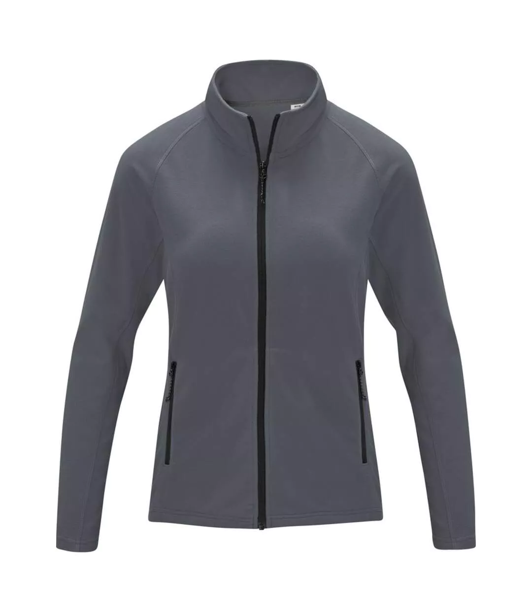 Womens/ladies Zelus Fleece Jacket Storm Grey Elevate Essentials