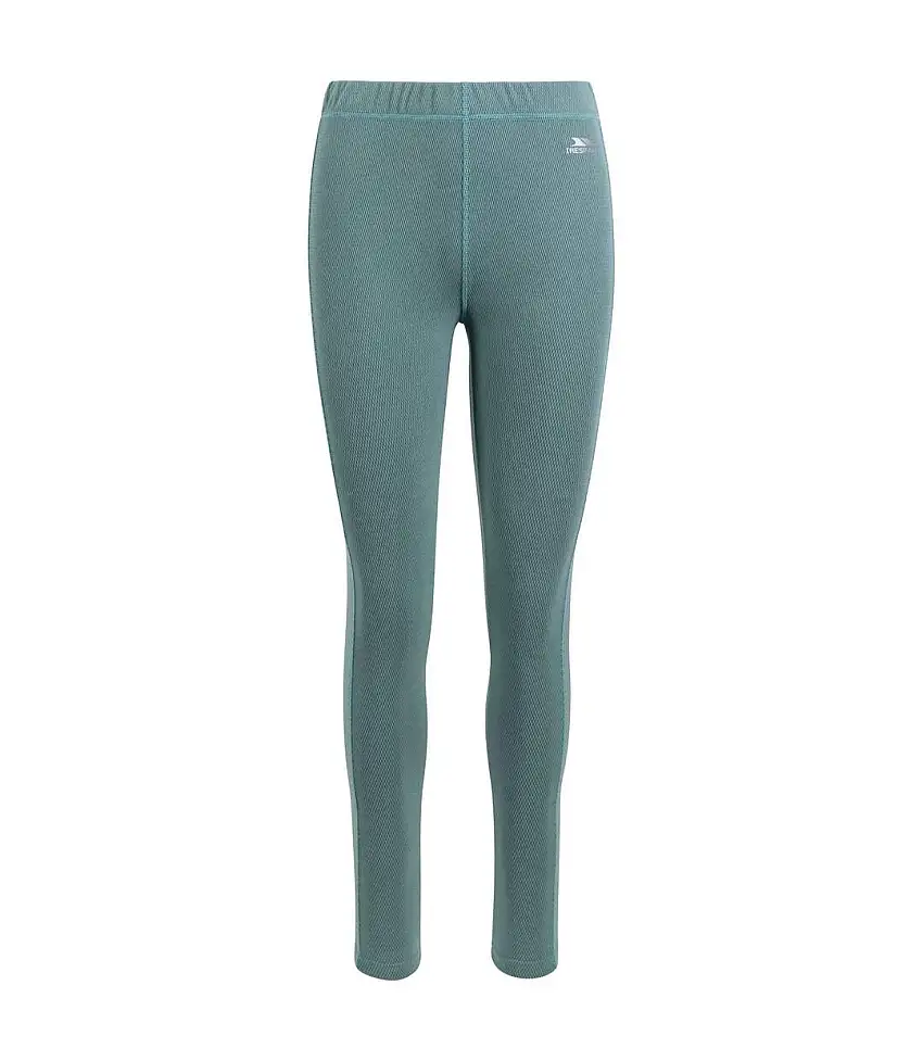 Womens/ladies Sunita Base Layer Bottoms Pewter Teal Mist Trespass