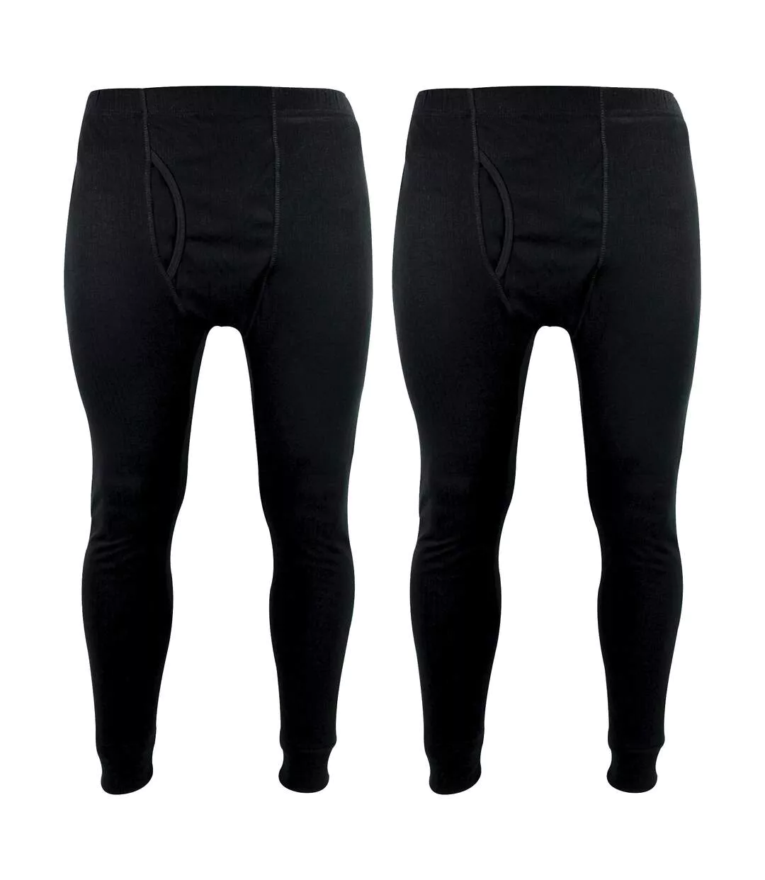 2 Pack Mens Thermal Long Johns | Winter Base Layer Thermal Underwear