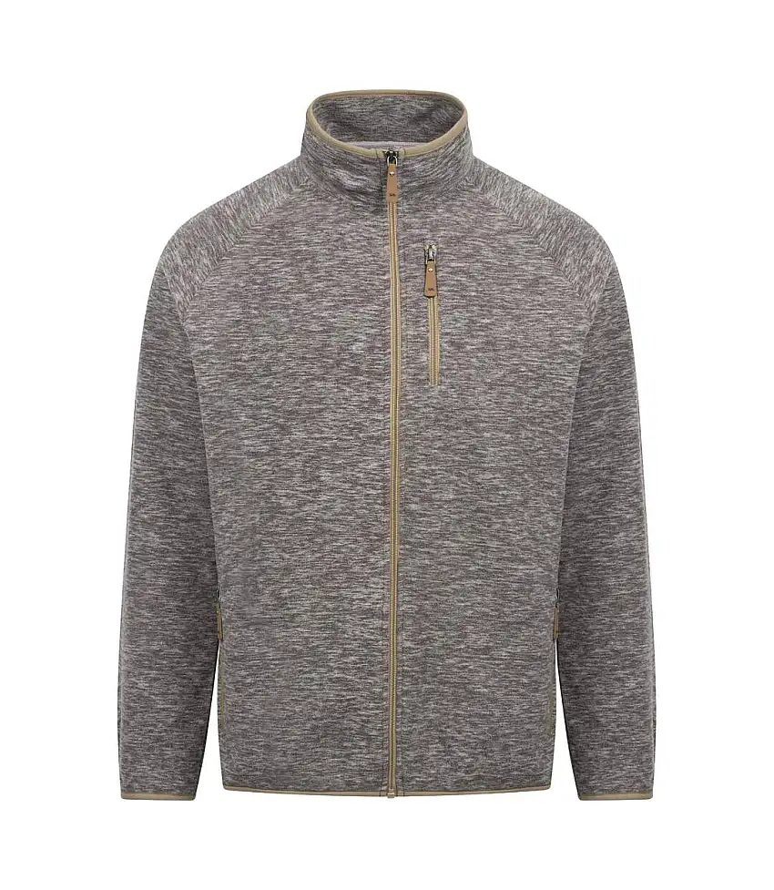 Mens Cochrane At300 Fleece Jacket Grey Marl Trespass