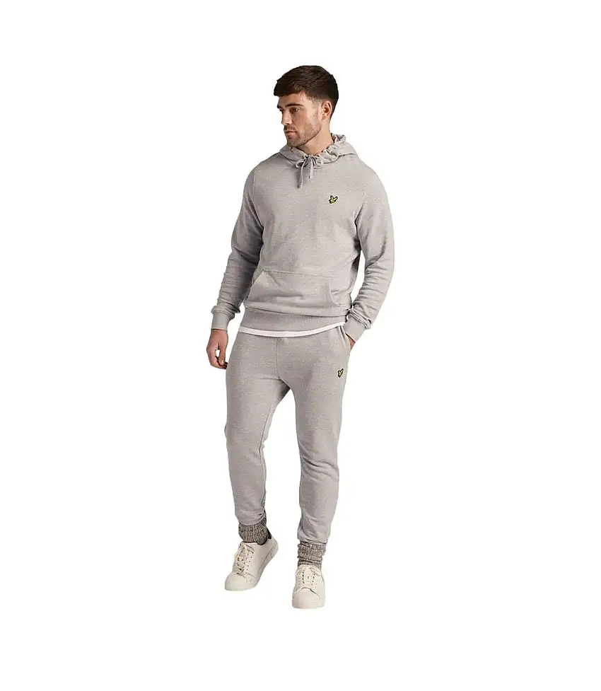 Mens Skinny Jogging Bottoms Light Grey Lyle & Scott