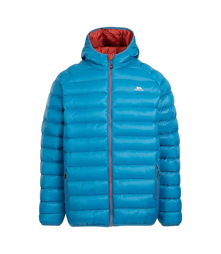 Mens Bosten Casual Padded Jacket Bondi Blue Trespass