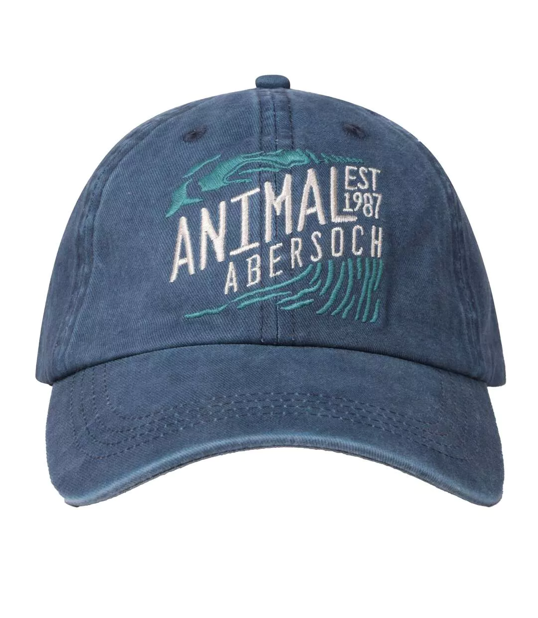 Abersoch Established Baseball Cap Navy Animal