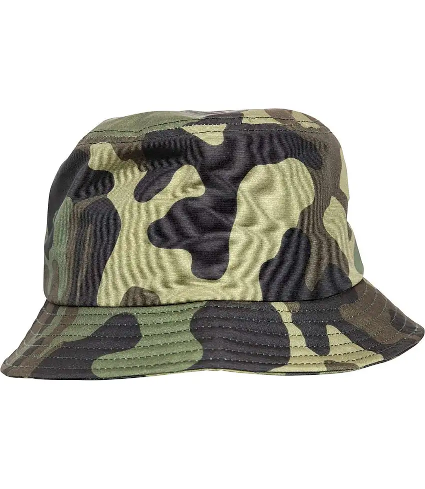 Flexfit By Camo Bucket Hat Green Camo Yupoong