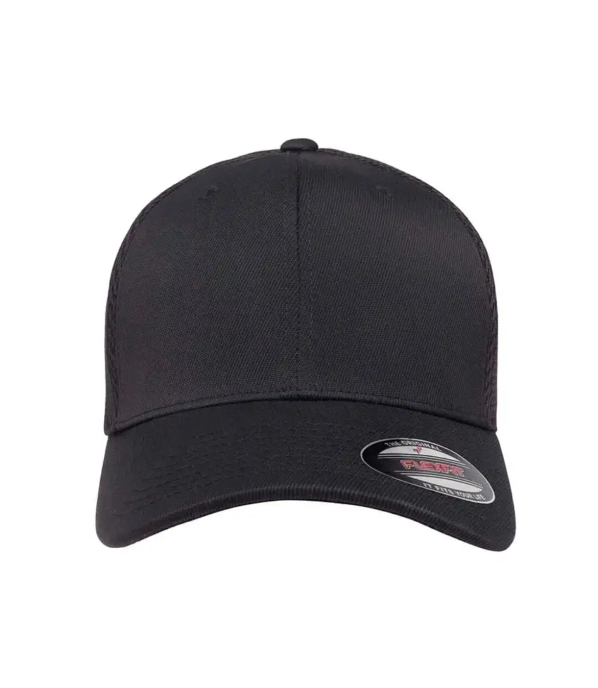 Flexfit By Flexfit Tactel Mesh Cap Black Yupoong