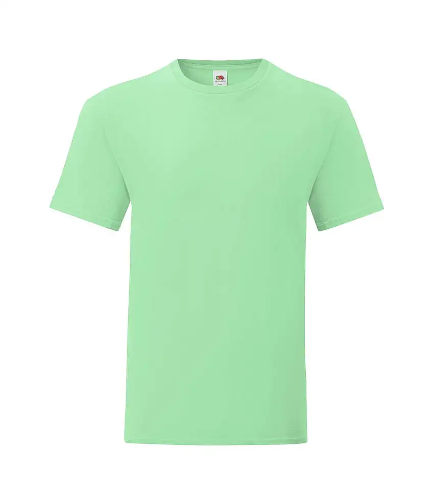 Mens Iconic 150 T-shirt Neo Mint Fruit Of The Loom