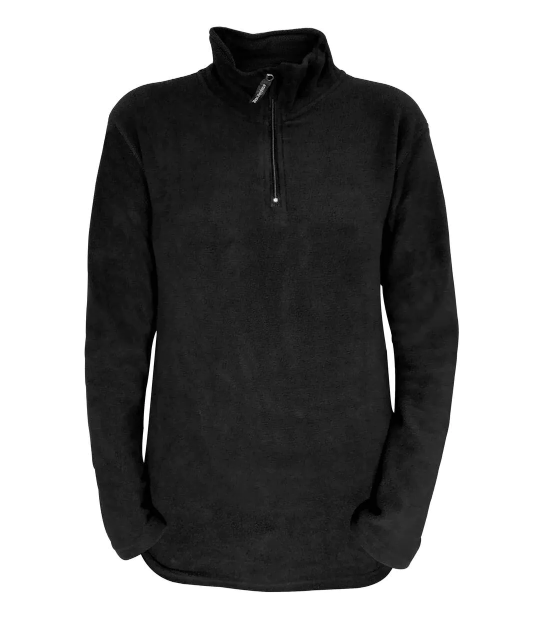 Ladies 1/4 Zip Microfleece Long Sleeve Top