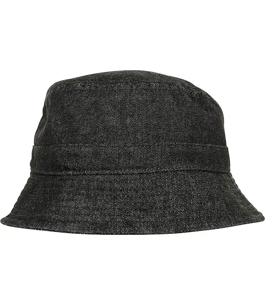 Flexfit By Denim Bucket Hat Black Grey Yupoong