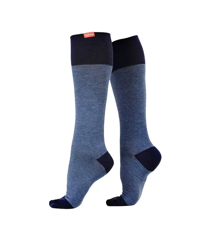 1 Pack Cotton Graduated Compression Socks | 30-40 mmHg