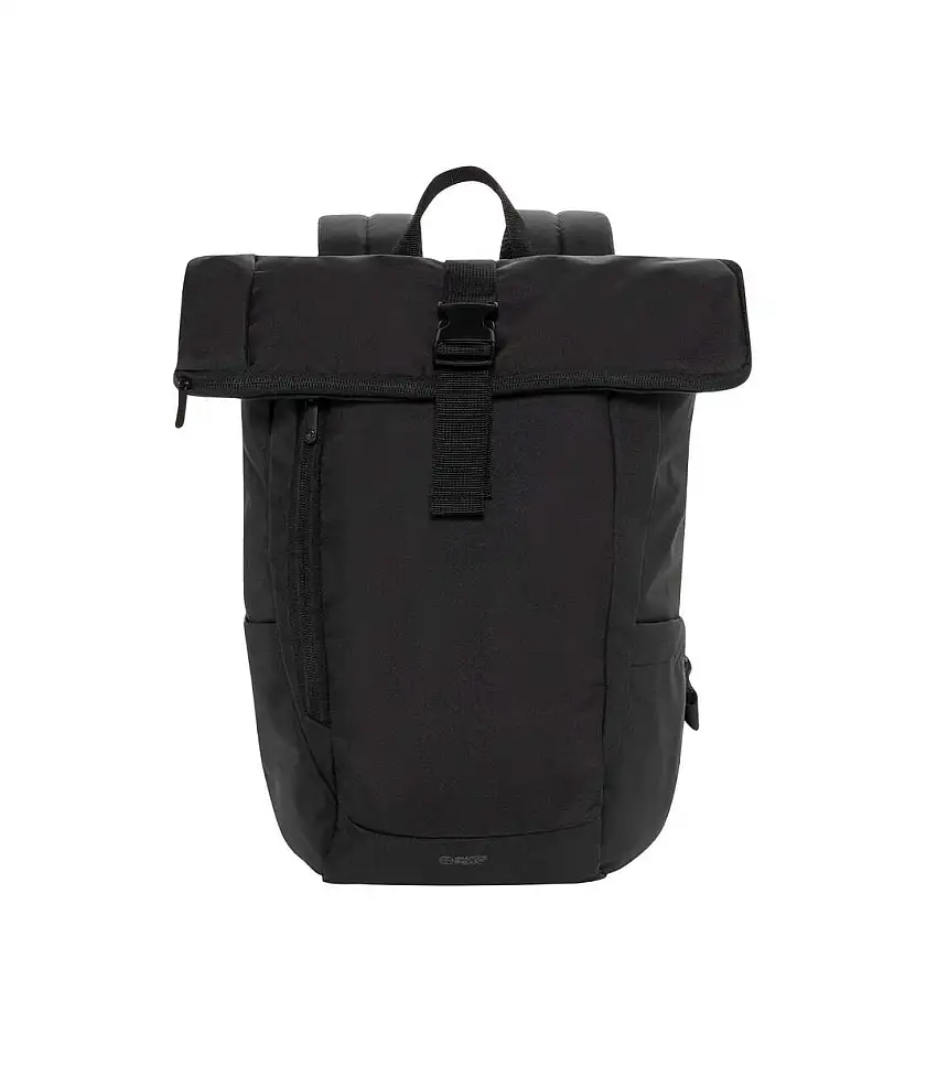 Leonard Rpet Aware Laptop Backpack 44cm X 29cm X 14cm Black Swiss Peak