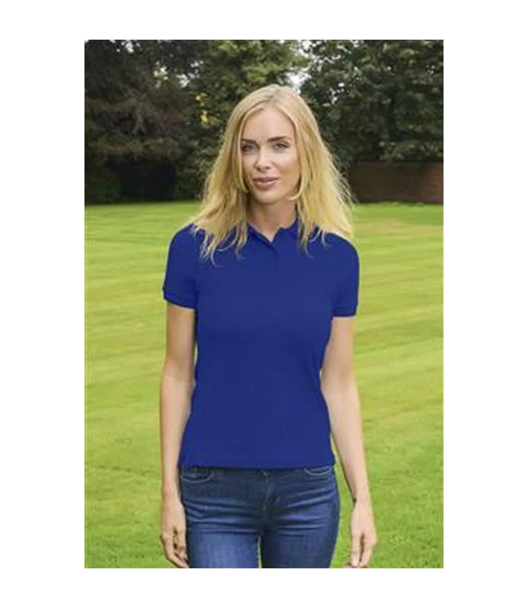 Absolute Apparel Womens/Ladies Diva Polo (Royal) - UTAB106