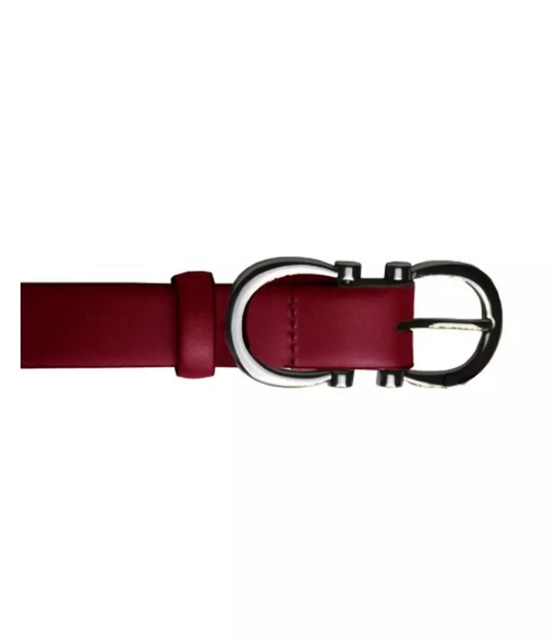 Eastern Counties Leather Womens/Ladies Feature Buckle Belt (Burgundy) - UTEL243