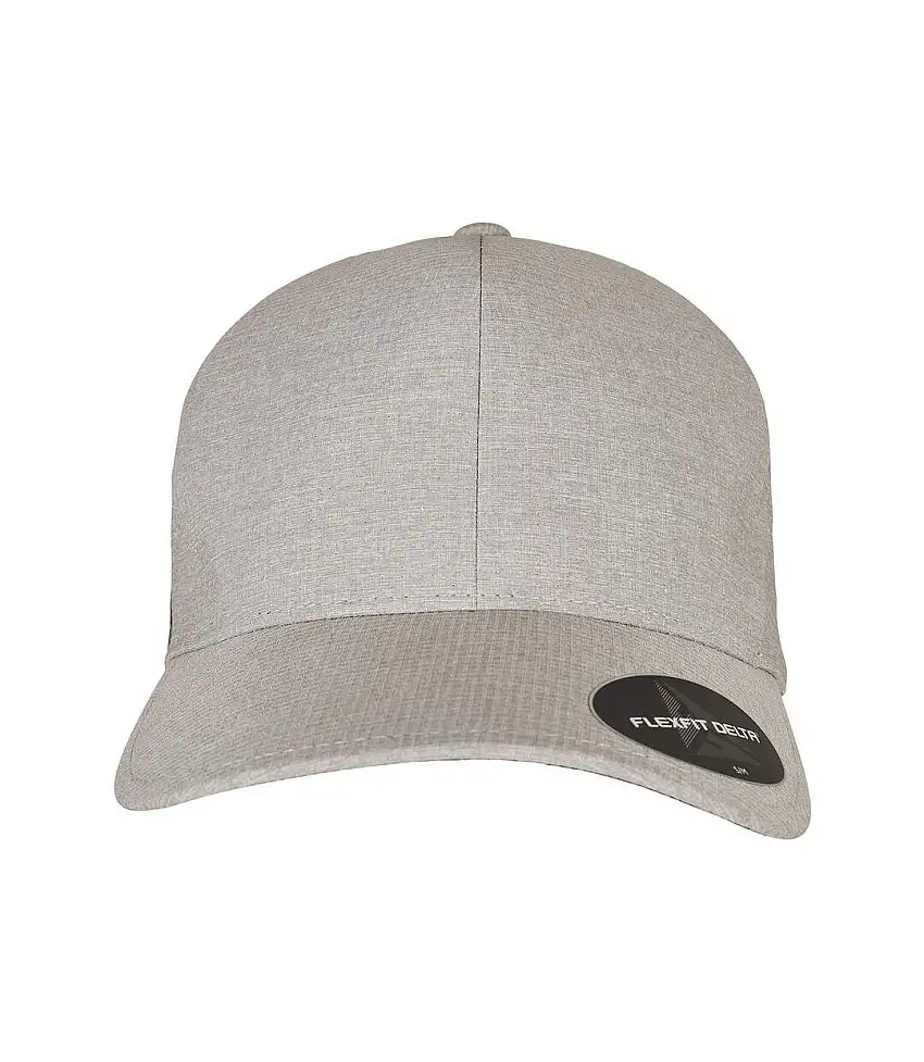 Unisex Adult Flexfit Delta Melange Carbon Baseball Silver Yupoong