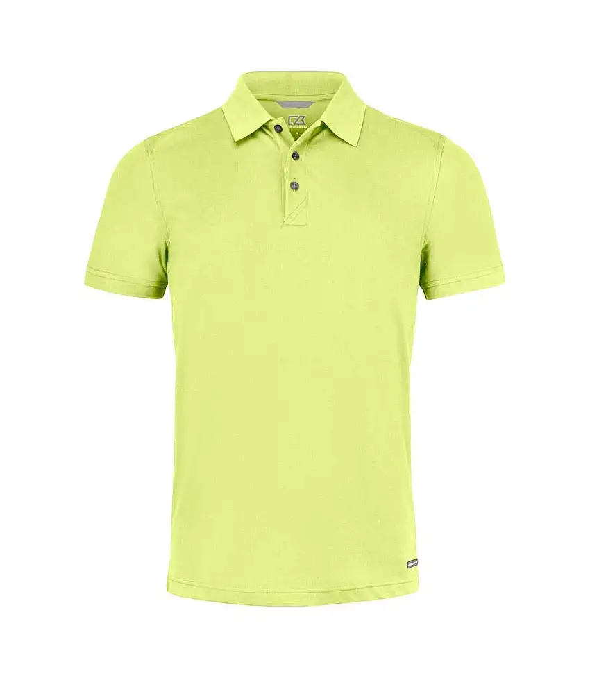 Mens Advantage Polo Shirt Light Green Cutter & Buck