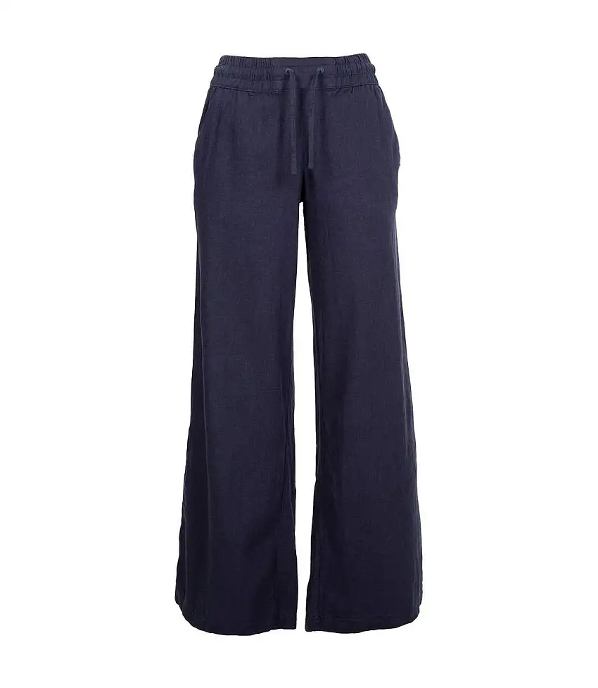 Womens/ladies Zinny Wide Leg Trousers Navy Trespass