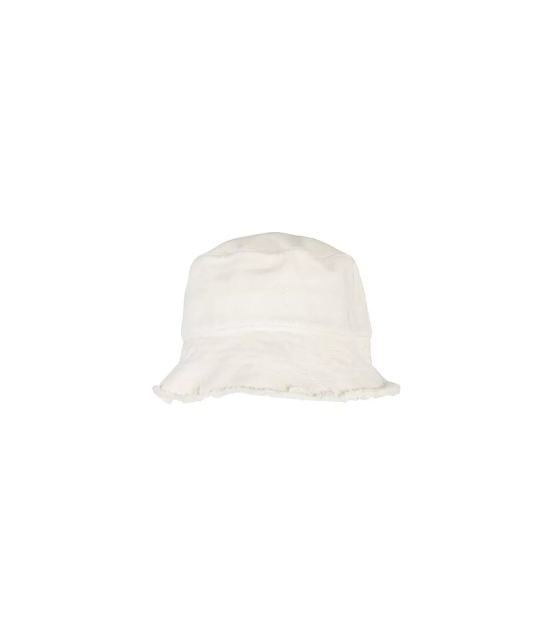 Flexfit Alpha Open Edge Bucket Hat Off White Yupoong