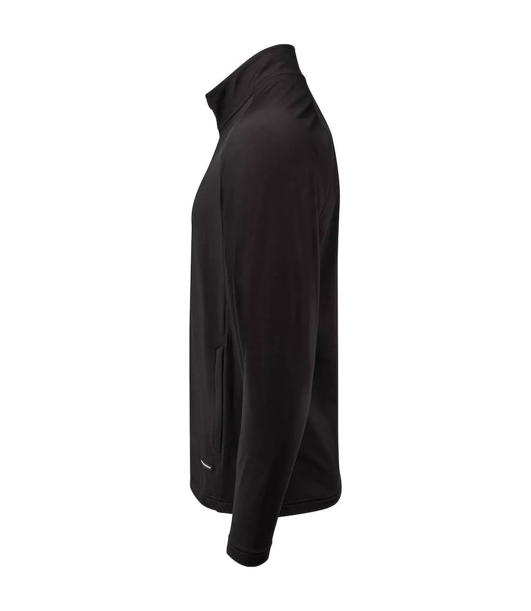 Mens Adapt Full Zip Fleece Jacket Black Cutter & Buck