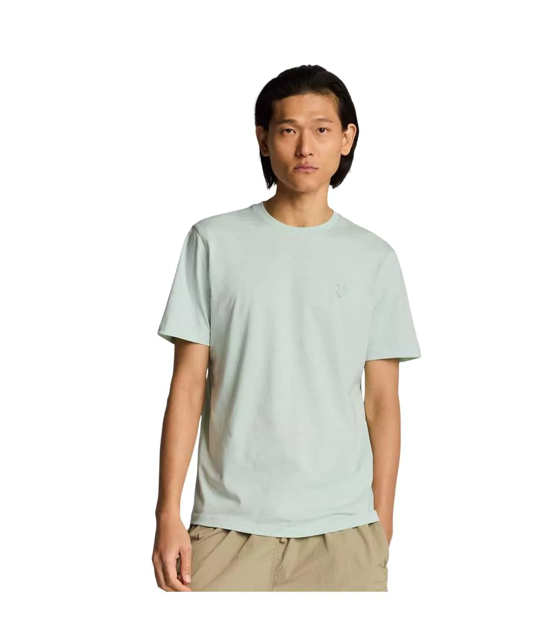 Mens Superfine Cotton T-shirt Green Lyle & Scott