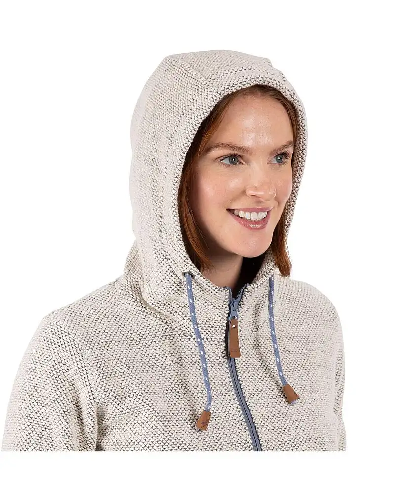Womens/ladies Ronee Hoodie Off White Trespass